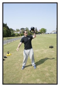 Kettlebell training