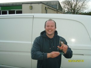 Bristol kettlebell clubs strongest man - Huw